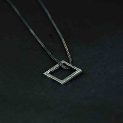 Frame Silver Pendant
