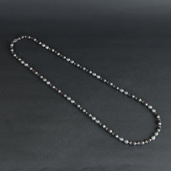 Rudraksh Silver Mala