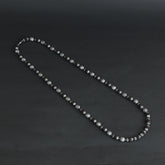 Rudraksh Silver Mala