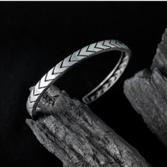 Silver Arrow Open Kada Bracelet