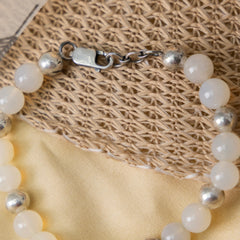 Moonstone silver bracelet