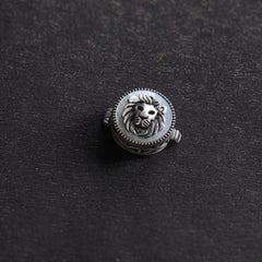 Lion’s Pride Pearl White Button Clip