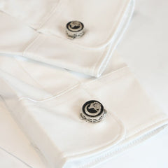 Moon- Wolf enamel cufflink clip