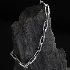 Men's Silver Urban Link loose Bracelet