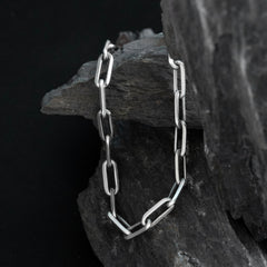 Men's Silver Urban Link loose Bracelet