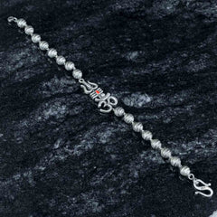 Om Trishul Rudraksh Bracelet
