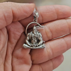 Hanooman Silver Pendant