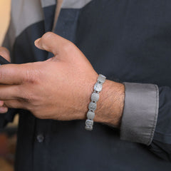 Carvart Silver Loose Bracelet