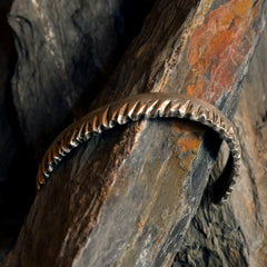 Claw Crest Silver Cuff