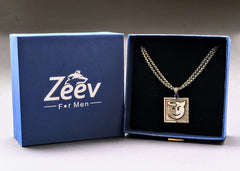 Divine Duality Silver Pendant