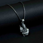 Shivji 3D Silver Pendant