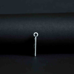 Meditating Shiv Silver Pendant