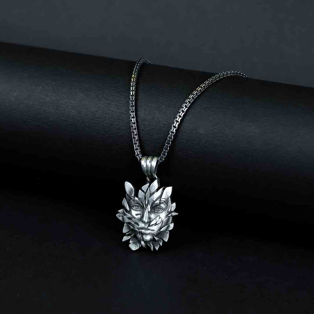 Avatar 3D Silver Pendant