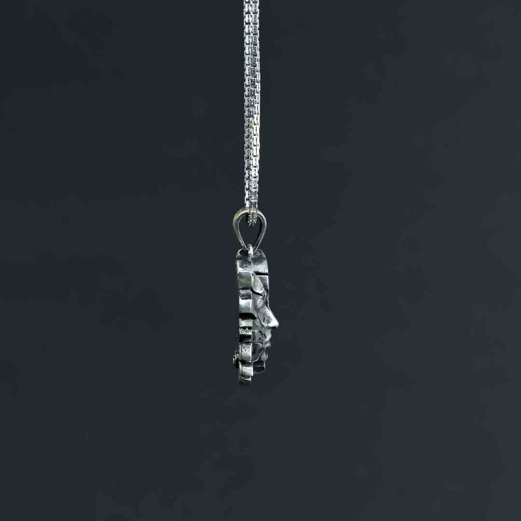 Avatar 3D Silver Pendant