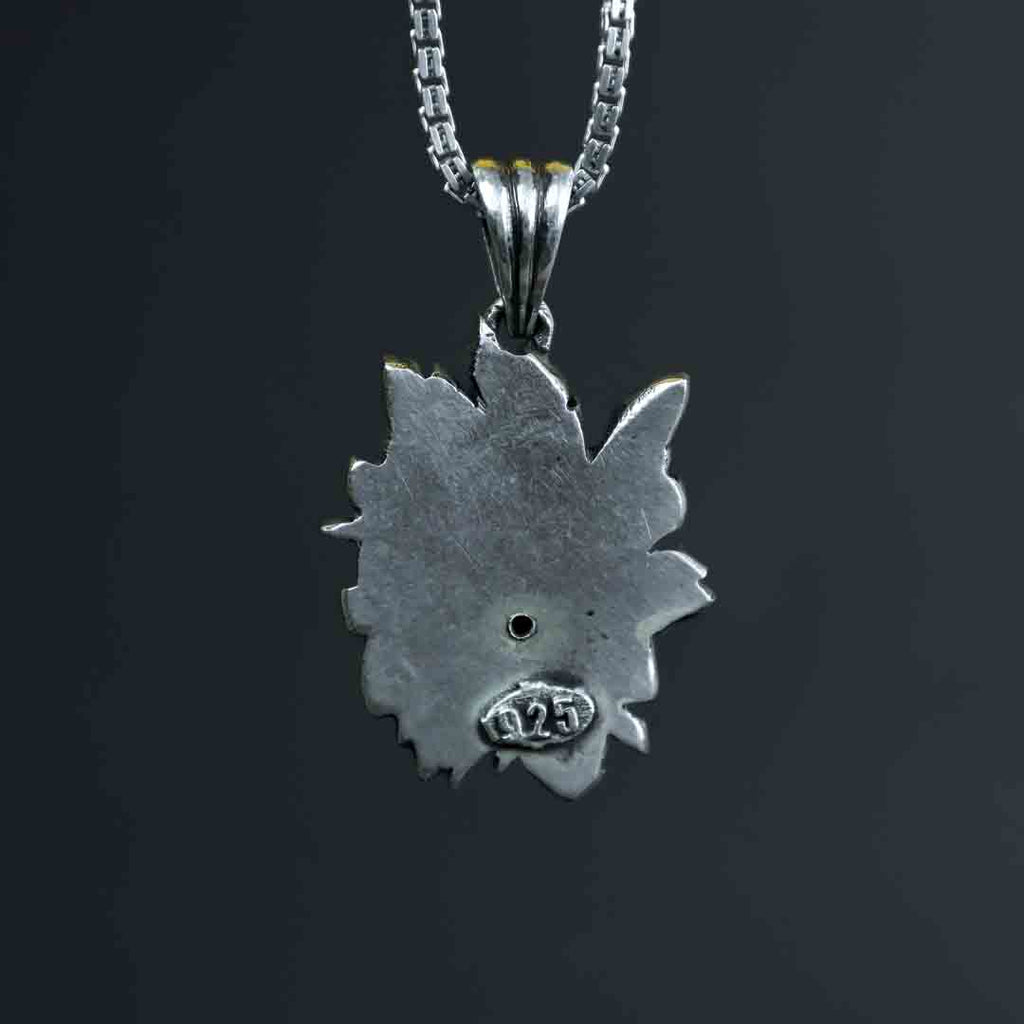 Avatar 3D Silver Pendant