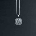 Shivji Coin Silver Pendant