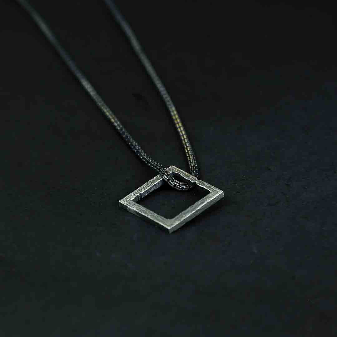 Frame Silver Pendant