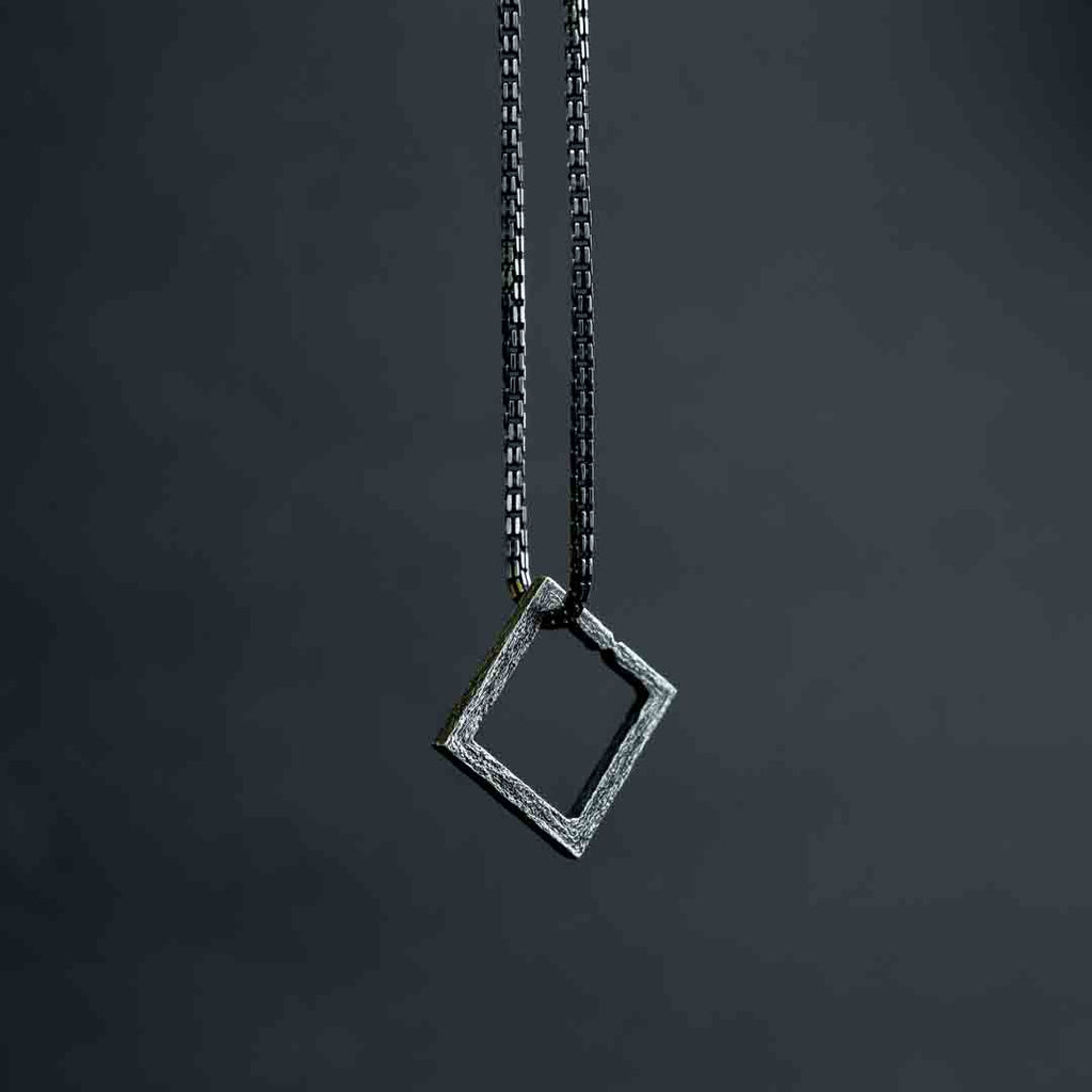Frame Silver Pendant
