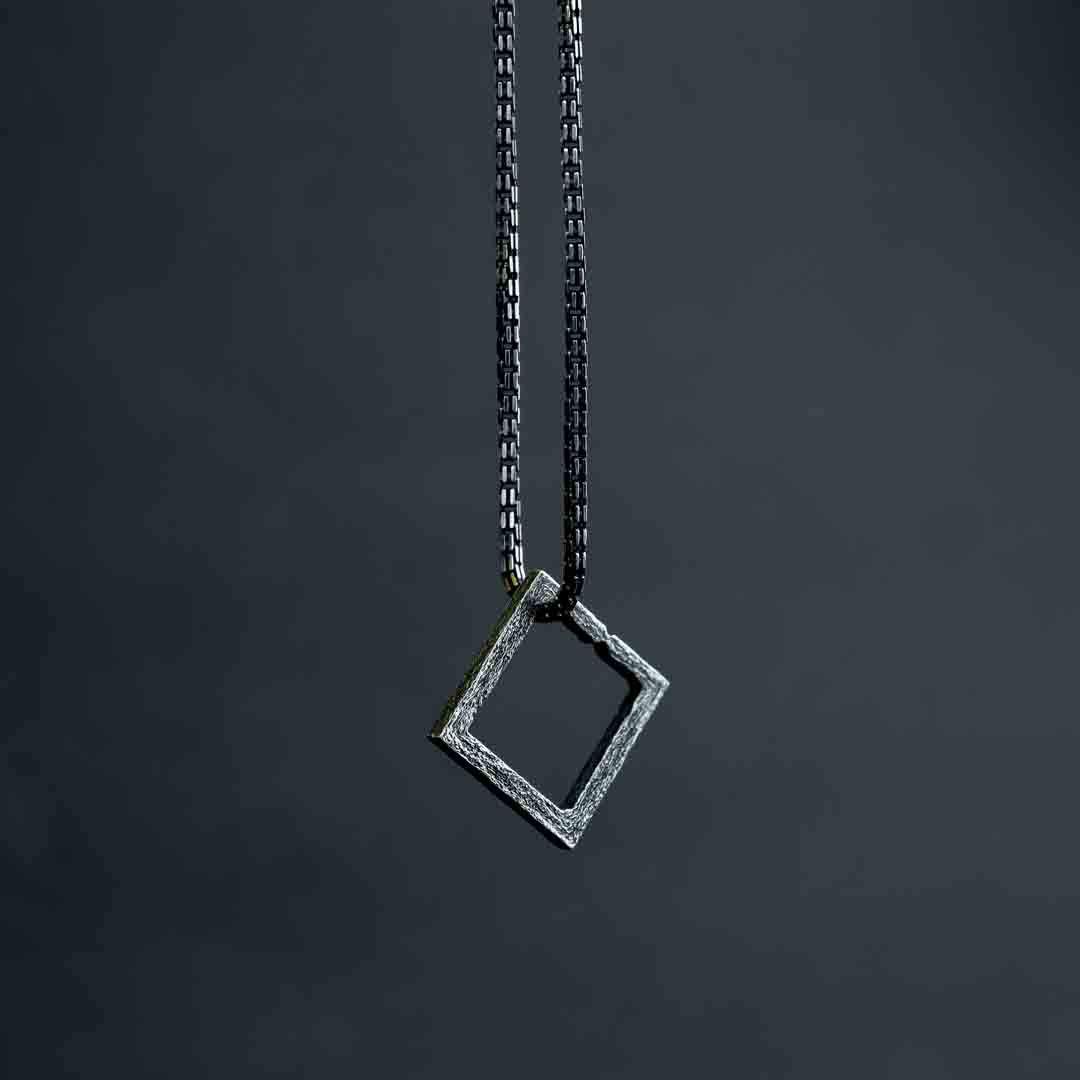Frame Silver Pendant