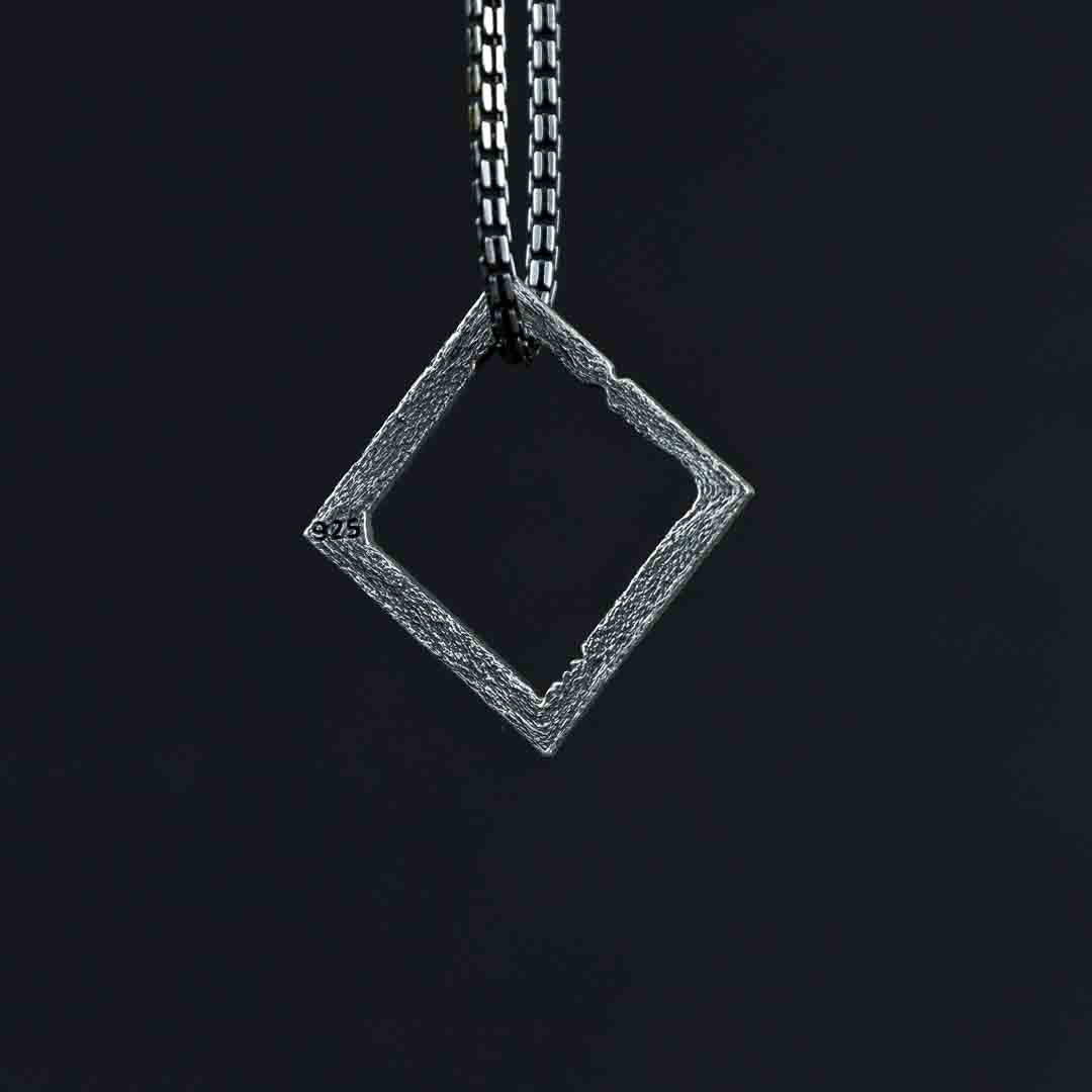 Frame Silver Pendant