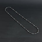 Rudraksh Silver Mala