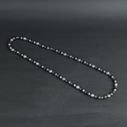 Rudraksh Silver Mala