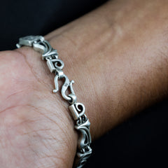 Wild Flower Bloom Flexi Strap Bracelet