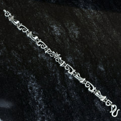 Wild Flower Bloom Flexi Strap Bracelet