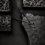 Hollow Triangle Silver Pendant