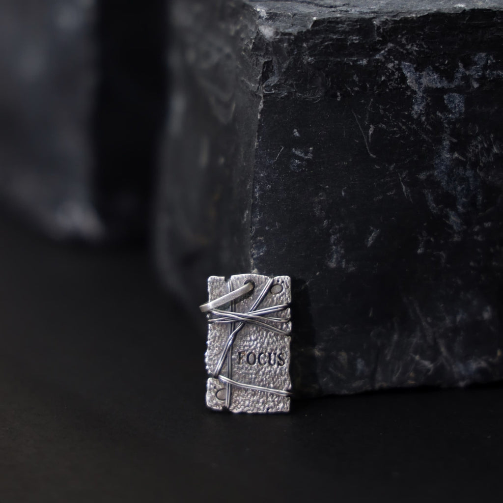 Focus Silver pendant