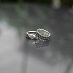 Silver Web band