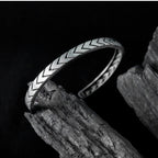 Silver Arrow Open Kada Bracelet