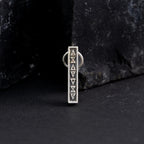Jade silver pendant