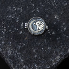Wolf's Moon Button Clip
