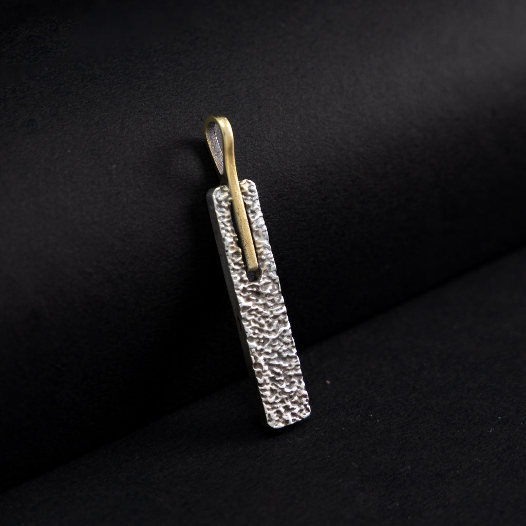 Golden Gate silver pendant