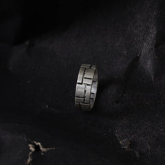 SILVER MOSAIC RING