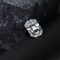 Tribal King Button Clip