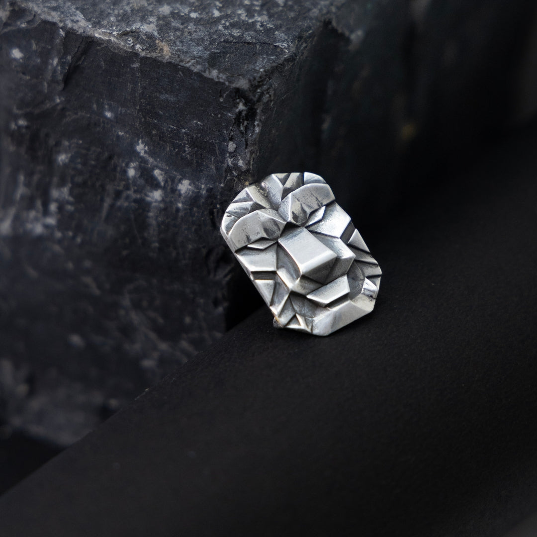 Tribal King Button Clip