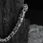 Silver loose luxe bracelet