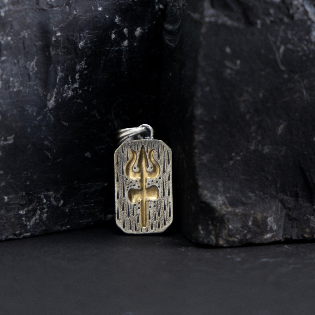 Trishul Charm Pendant