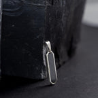 Blackout Silver Pendant