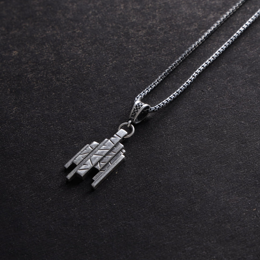 Fusion silver Pendant