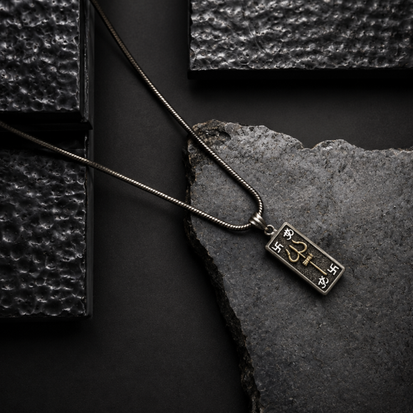 Satyam Shivam Om Pendant