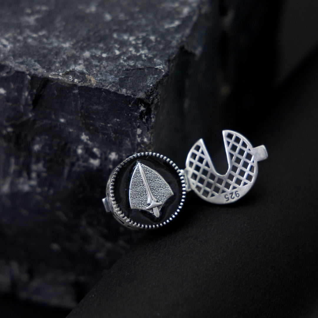 Sword cufflink clip