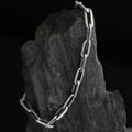 Men's Silver Urban Link loose Bracelet