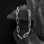 Men's Silver Urban Link loose Bracelet