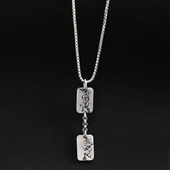 Thunderbolt Silver Pendant