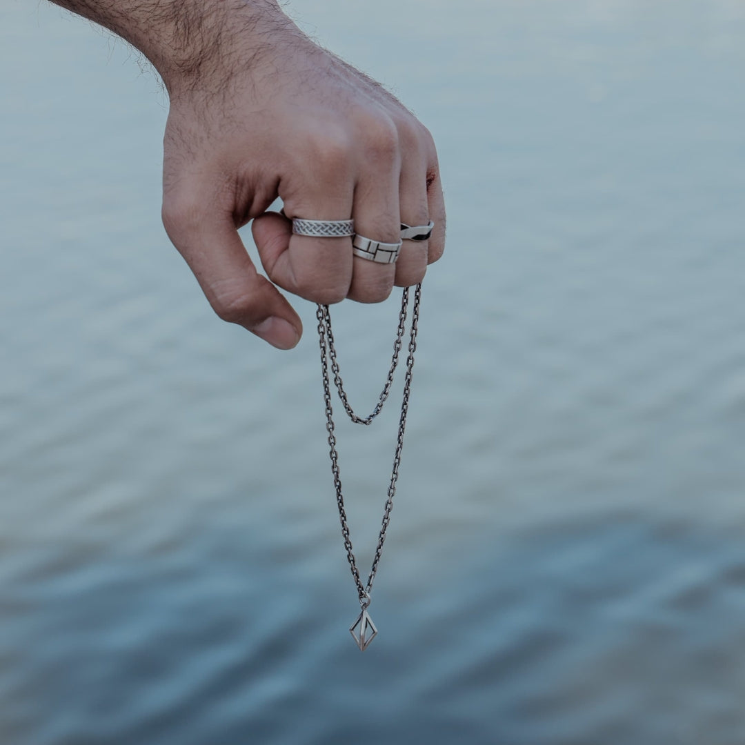 Apex Silver Pendant