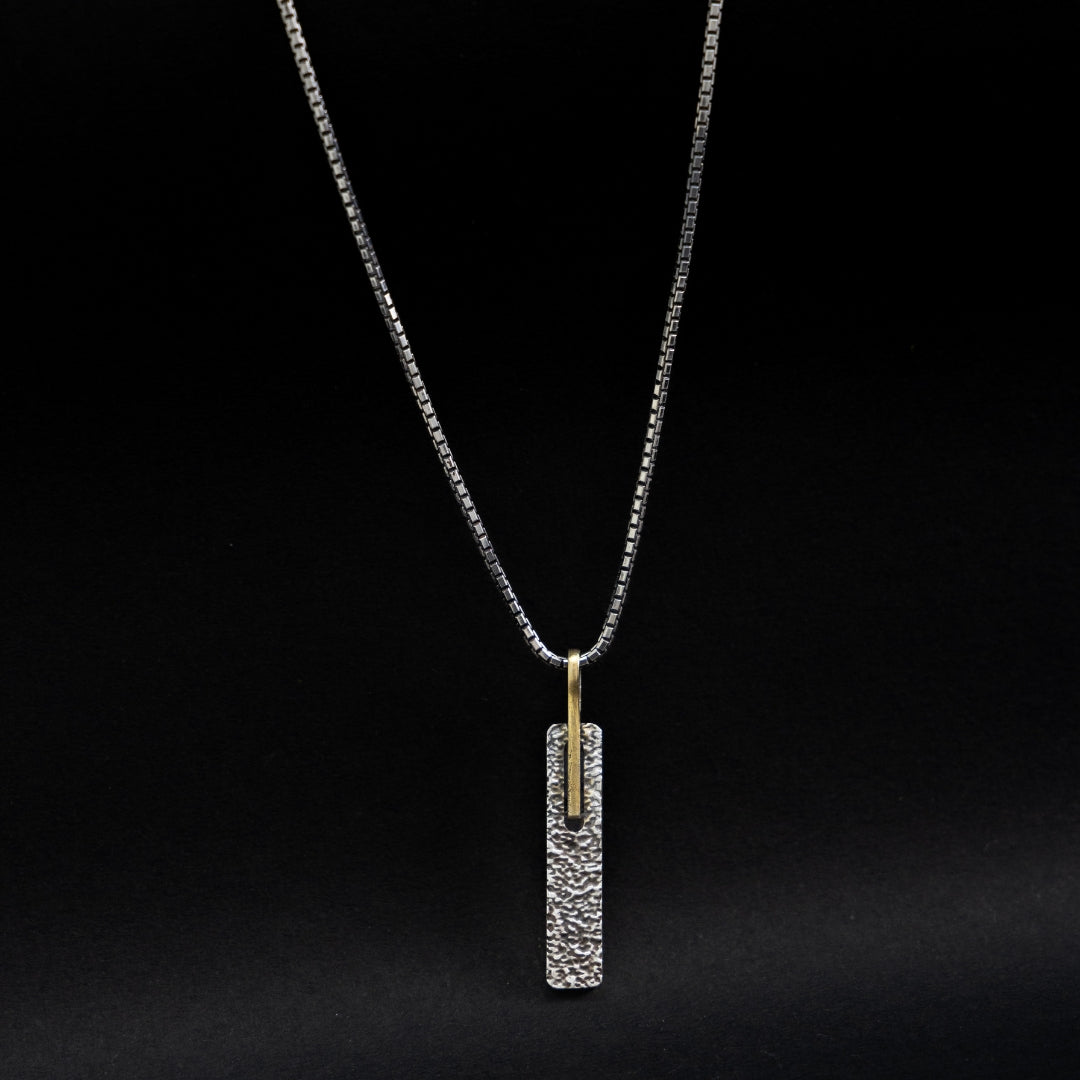 Golden Gate silver pendant