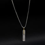 Golden Gate silver pendant